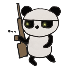 Sniper Panda sticker #5188306