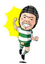 Rugby player INO-san sticker #5189027