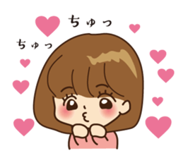 The feeling that  become pregnant sticker #5189300