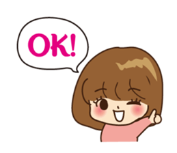 The feeling that  become pregnant sticker #5189304