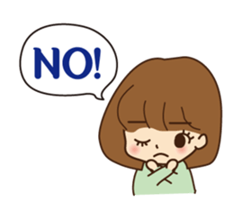 The feeling that  become pregnant sticker #5189305