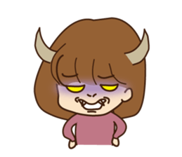 The feeling that  become pregnant sticker #5189311