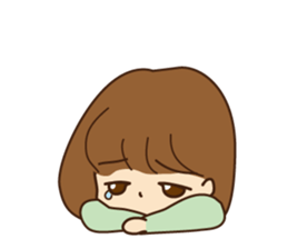 The feeling that  become pregnant sticker #5189321