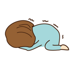 The feeling that  become pregnant sticker #5189322