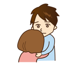 The feeling that  become pregnant sticker #5189325