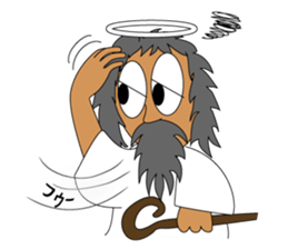 Mr god&Ms devil sticker #5189342