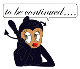 Mr god&Ms devil sticker #5189353