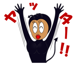 Mr god&Ms devil sticker #5189355