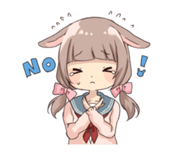 Usagikei kanojo sticker sticker #5189579