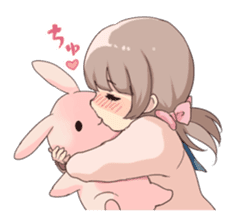 Usagikei kanojo sticker sticker #5189597