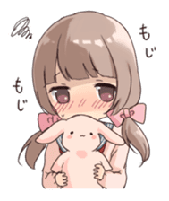 Usagikei kanojo sticker sticker #5189598