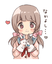 Usagikei kanojo sticker sticker #5189603