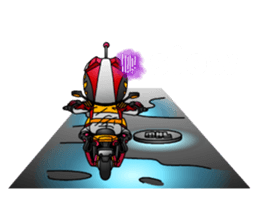 Motorcycle rider's everyday. sticker #5189703