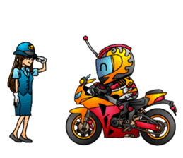 Motorcycle rider's everyday. sticker #5189706