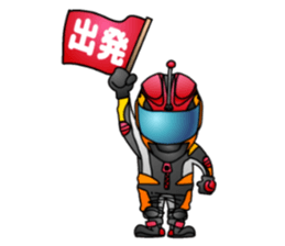 Motorcycle rider's everyday. sticker #5189715