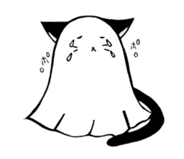 Cat Haunted sticker #5189854