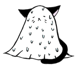 Cat Haunted sticker #5189865
