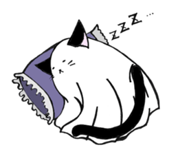 Cat Haunted sticker #5189866