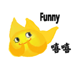 Happy star is running around world 2 sticker #5190114