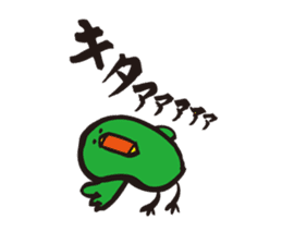 ratyu of green bird sticker #5190289