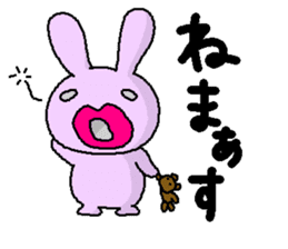 biglip rabbit sticker #5190395