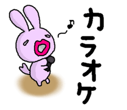 biglip rabbit sticker #5190408