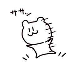 Kumada bear2 sticker #5190786