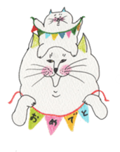 lovely fat cat sticker #5191045