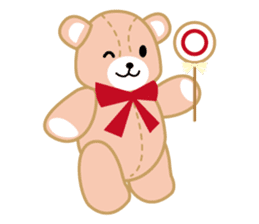 Let's go! Teddy Bear sticker #5191052