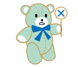 Let's go! Teddy Bear sticker #5191053