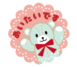 Let's go! Teddy Bear sticker #5191055