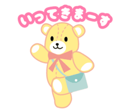 Let's go! Teddy Bear sticker #5191056