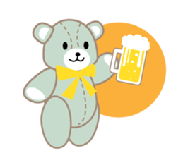 Let's go! Teddy Bear sticker #5191074