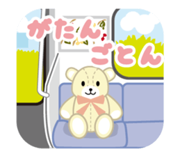 Let's go! Teddy Bear sticker #5191086