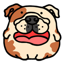 Joy's English Bulldog World (2) sticker #5191176