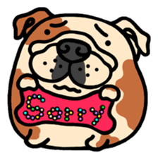 Joy's English Bulldog World (2) sticker #5191179