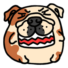 Joy's English Bulldog World (2) sticker #5191181