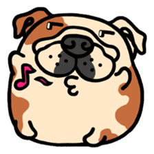 Joy's English Bulldog World (2) sticker #5191185