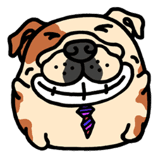 Joy's English Bulldog World (2) sticker #5191186