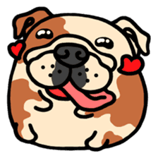 Joy's English Bulldog World (2) sticker #5191187