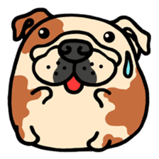 Joy's English Bulldog World (2) sticker #5191189