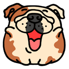 Joy's English Bulldog World (2) sticker #5191190