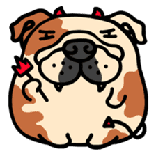 Joy's English Bulldog World (2) sticker #5191199