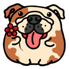 Joy's English Bulldog World (2) sticker #5191205
