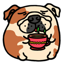 Joy's English Bulldog World (2) sticker #5191206