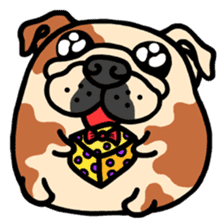 Joy's English Bulldog World (2) sticker #5191209