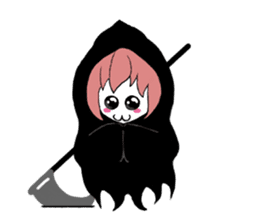 Cute Death sticker #5191538
