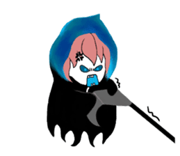 Cute Death sticker #5191539