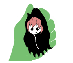 Cute Death sticker #5191540