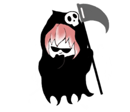 Cute Death sticker #5191550